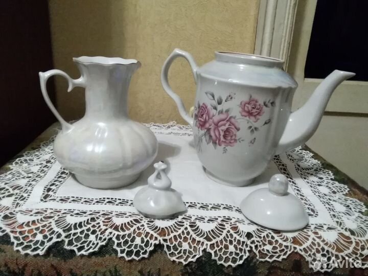 Чайник доливочный и кувшин для воды