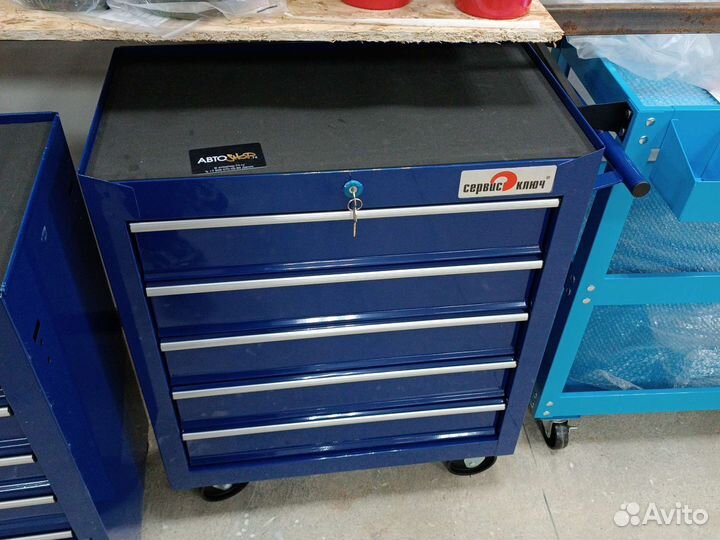 Тележка инструментальная 5 полок Сервис ключ
