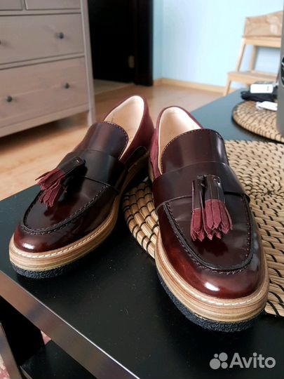 Лоуферы полуботинки Clarks