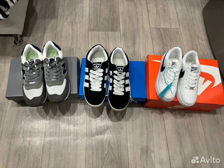 Кроссовки adidas,nike,new balance