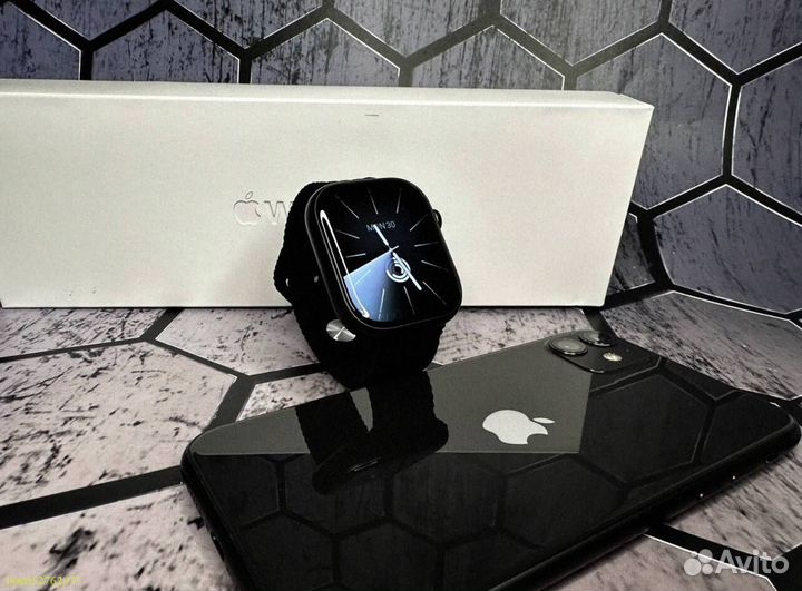 Смарт - Часы Apple Watch 9 45mm + Гарантия