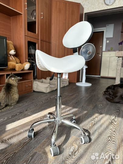 Стул седло со спинкой