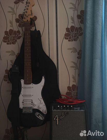 Электрогитара fender squier Stratocaster HSS HT