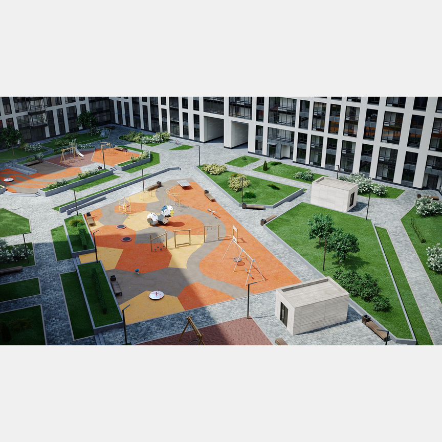 2-к. квартира, 65,7 м², 2/16 эт.