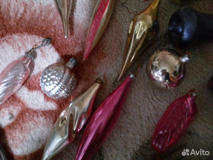 Елочные игрушки СССР