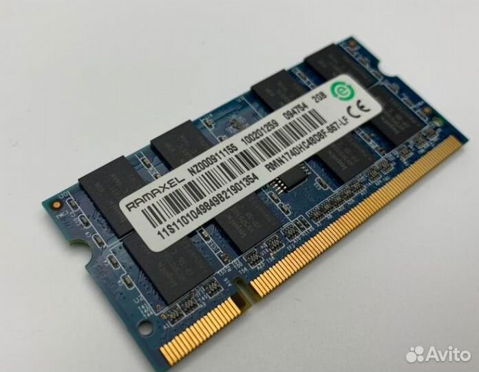 Оперативная память So-dimm Ddr2 2gb 667mhz Pc2-530