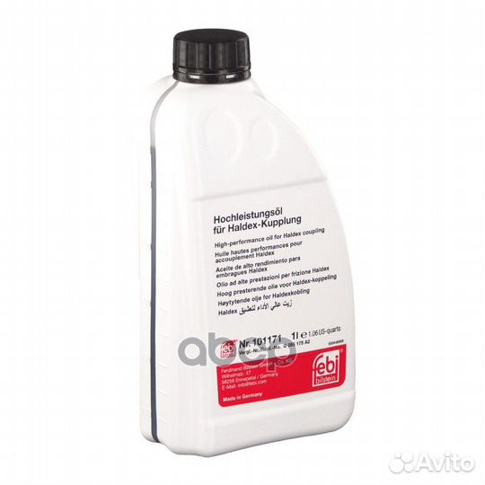 Масло муфта муфта haldex 1л. 101171 Febi