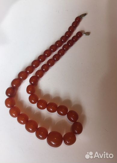 Бусы янтарь СССР