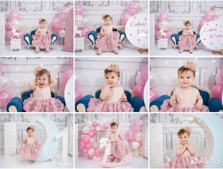 Фотосессия на 1-годик для Мальчиков и Девочек