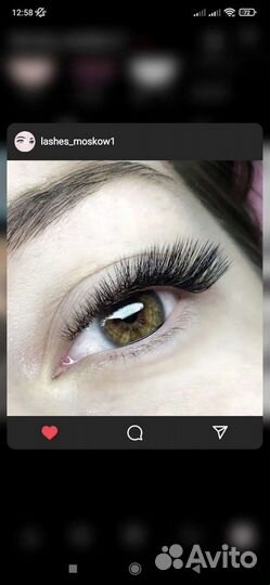 Наращивание ресниц на дому