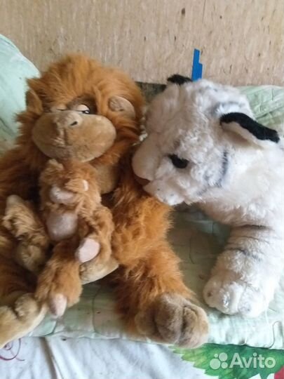 Игрушки Мишка и Собака Новые +подарок - 2 игрушки