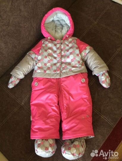 Зимний комбинезон для девочки