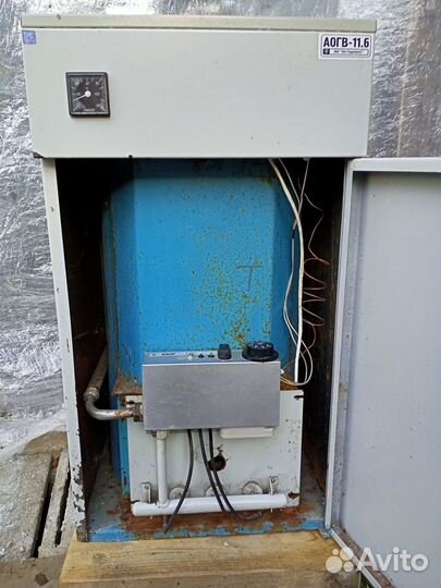 Газовый котел напольный одноконтурный бу