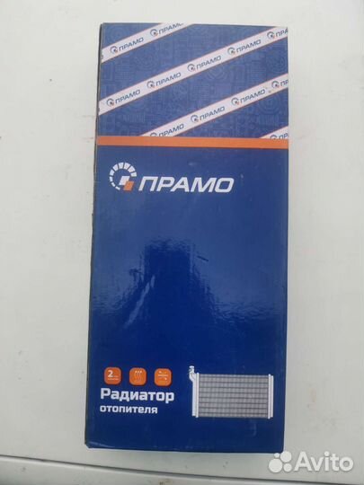 Радиатор отопителя газель