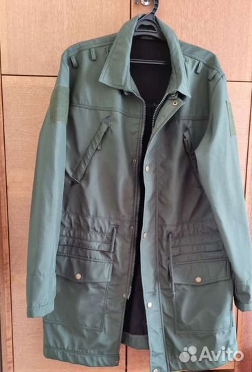 Плащ демисезонный военный офисный Новый