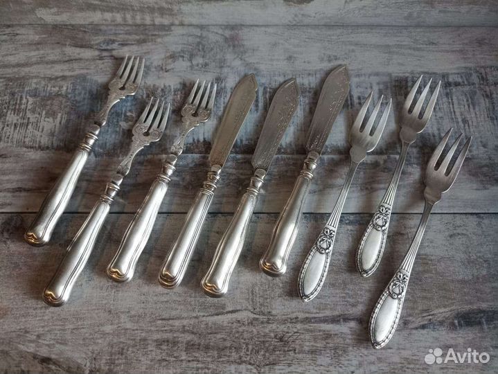 Антикварные столовые приборы