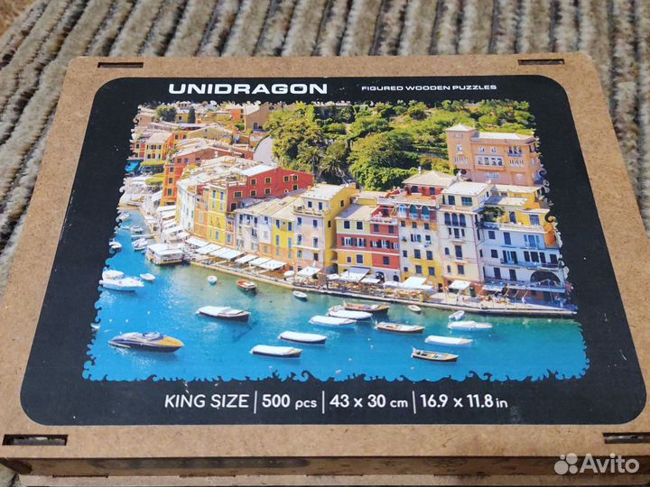 Деревянные пазлы unidragon 500 деталей