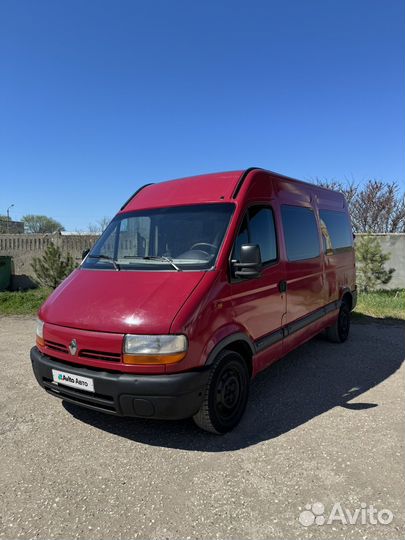 Renault Master 2.5 МТ, 2001, 500 000 км