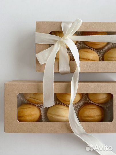 Печенье орешки / мадлен / макарон