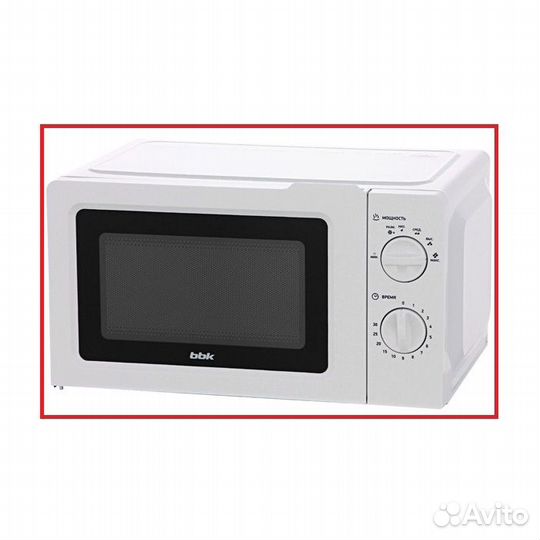 Новая Микроволновая печь BBK 17MWS-781M/W