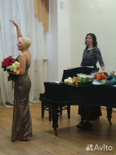 Уроки вокала, фортепиано, фортепианное оформление