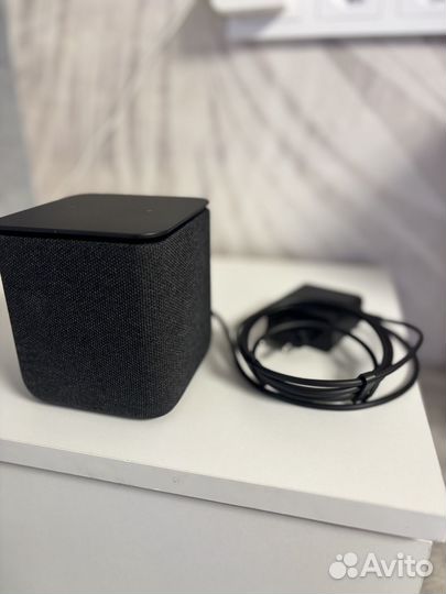 Умная колонка Яндекс Станция Миди с Zigbee, черная