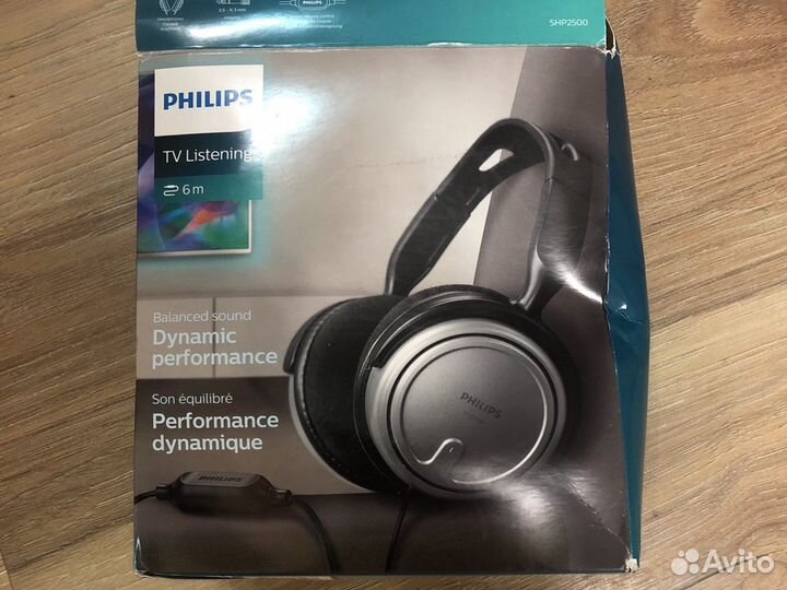 Наушники philips shp2500