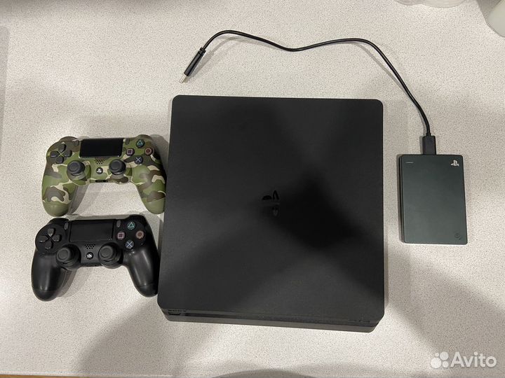 Sony Playstation 4 slim 500 gb + hdd на 2 тб