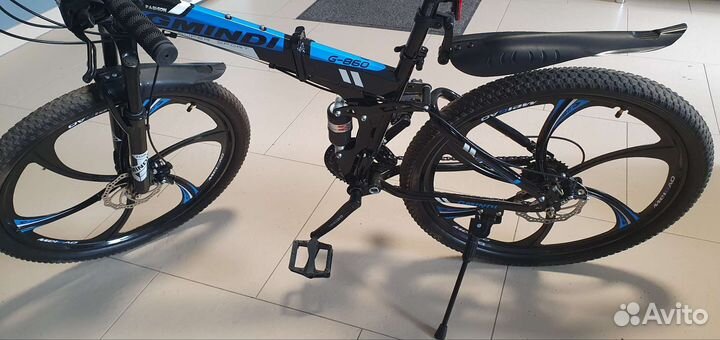 Велосипед новый 17 рама складной Gmindi