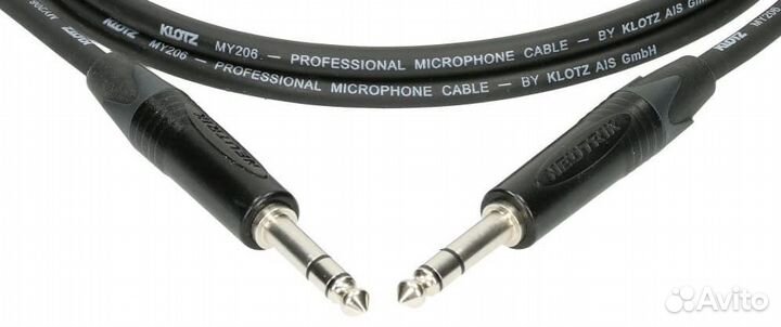 Инструментальный кабель Klotz B4PP1-0100, 1м