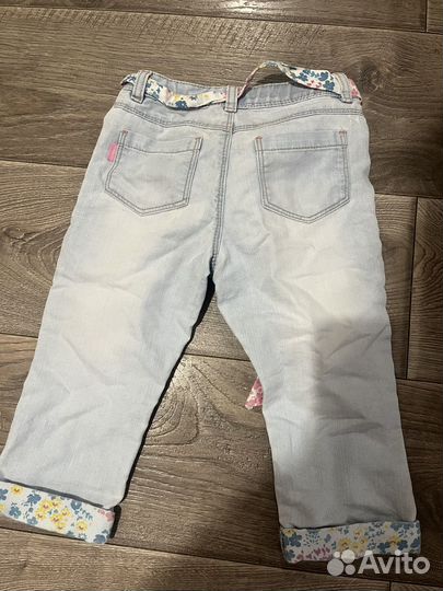 Джинсы для девочки 110