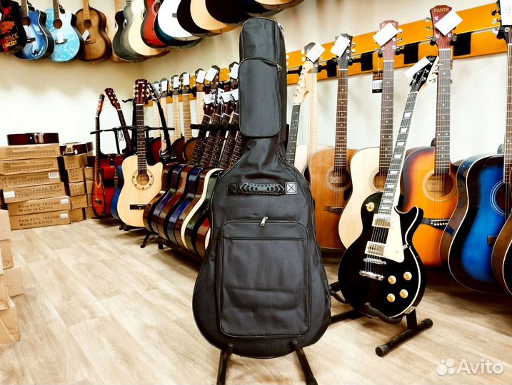 Утеплённый чехол для гитары