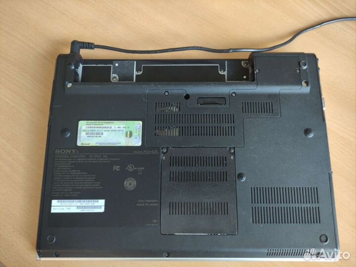 Ноутбук Sony Vaio Core 2 Duo T7400