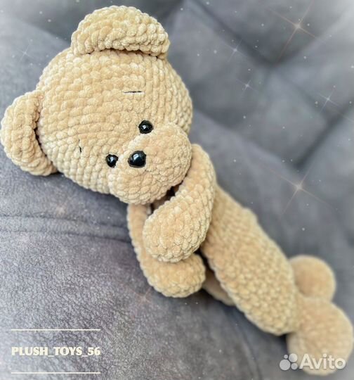 Вязаный мишка - комфортер