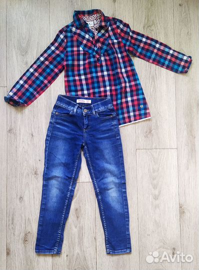 Одежда для девочки 5-7 лет