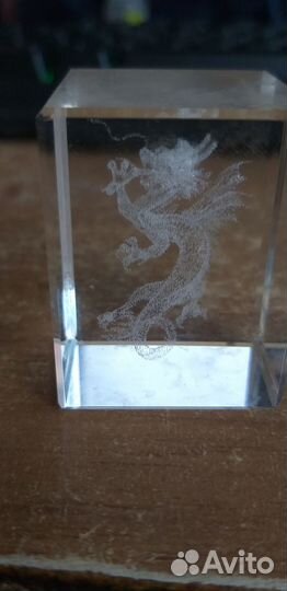 Сувениры из стекла с гравировкой 3D