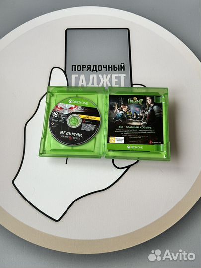 Игра Ведьмак Дикая Охота XboX