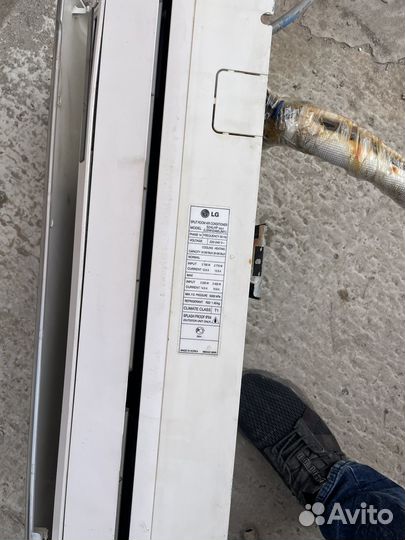 Сплит система бу LG neo plasma 24