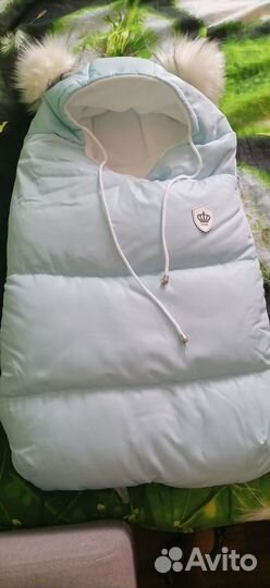 Конверт кокон на выписку