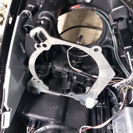 Переходные рамки для замены линз в фарах Kia Cerat