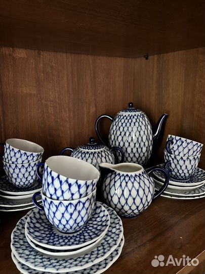 Кофейный сервиз фарфор лфз