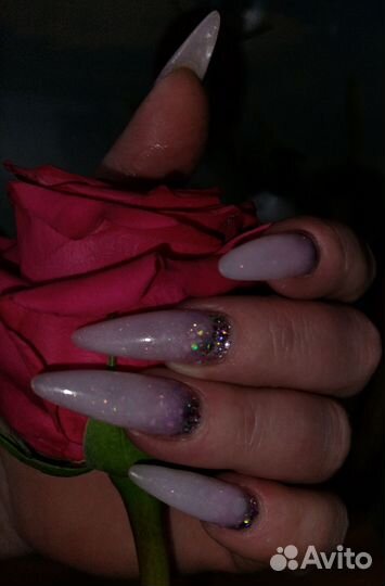 Наращивание ногтей на дому