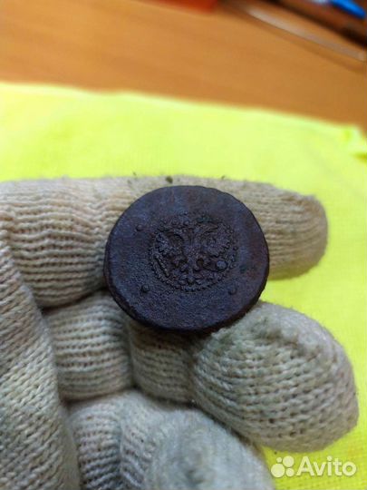 Пять копеек 1727 г