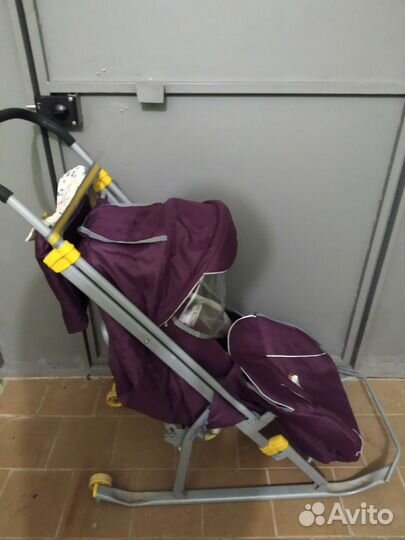 Коляска санки