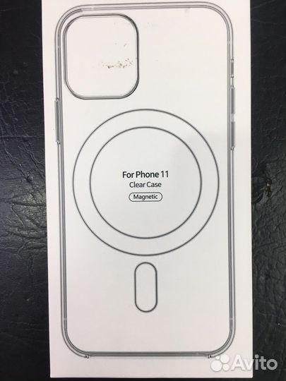 Чехол на iPhone прозрачный с MagSafe