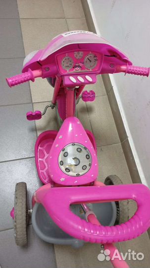 Детский велосипед с ручкой