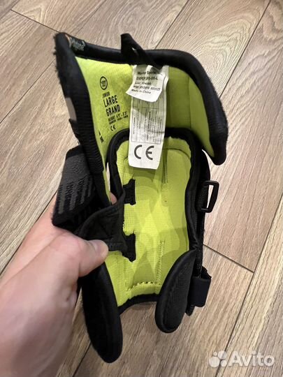 Налокотники хоккейные warrior alpha dxpro правый