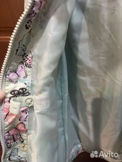 Курточка плащ для девочки 134