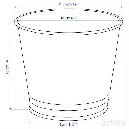 Кашпо IKEA