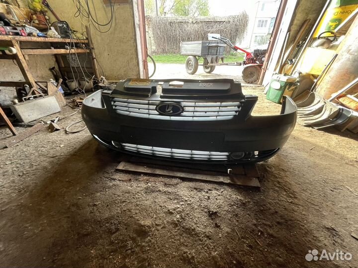 Бампер на priora 1